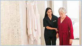 In-Home Senior Care Toileting Assistance ADL