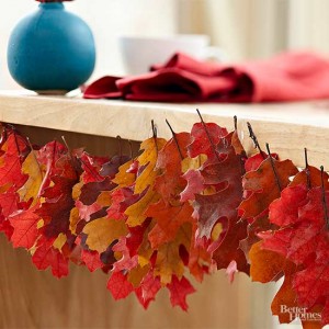 fall leaf garland